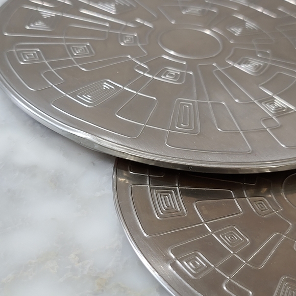 MCM Gense Sweden Atomic Design Trivet Set - Picture 4 of 4